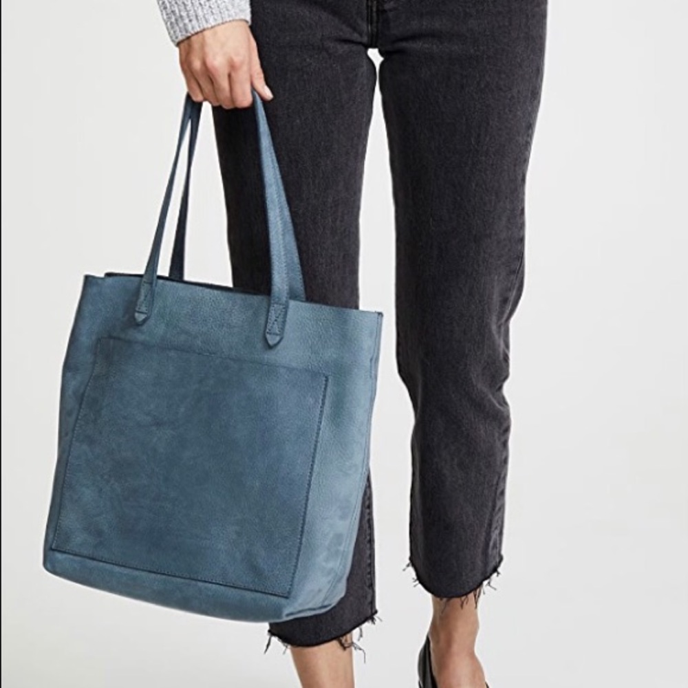 Madewell Nubuck Leather Tote/Crossbody